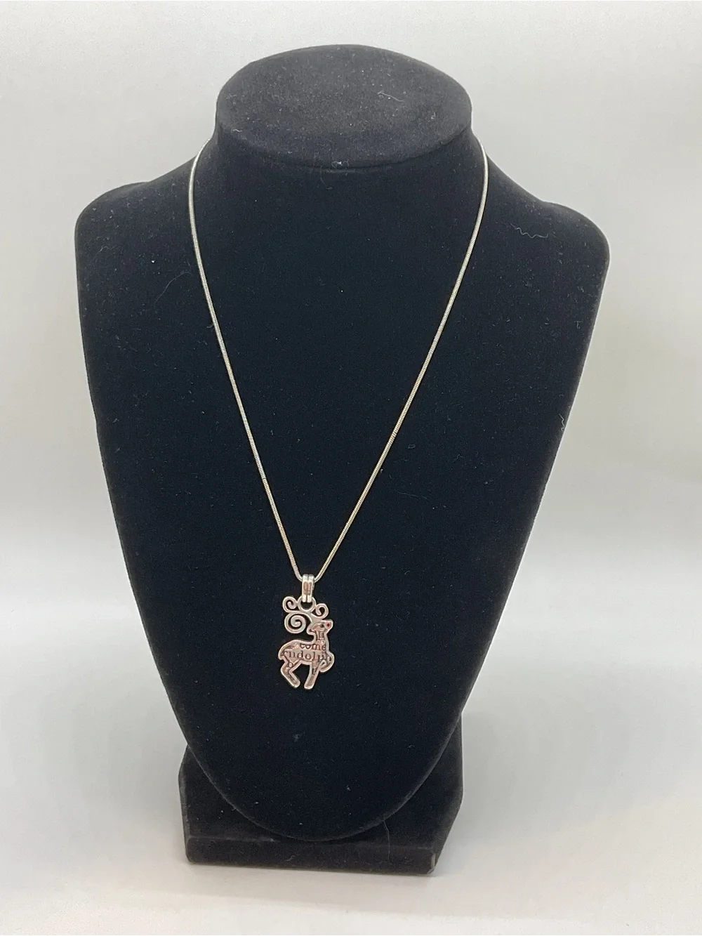 Brighton Come Rudolph Pendant Necklace